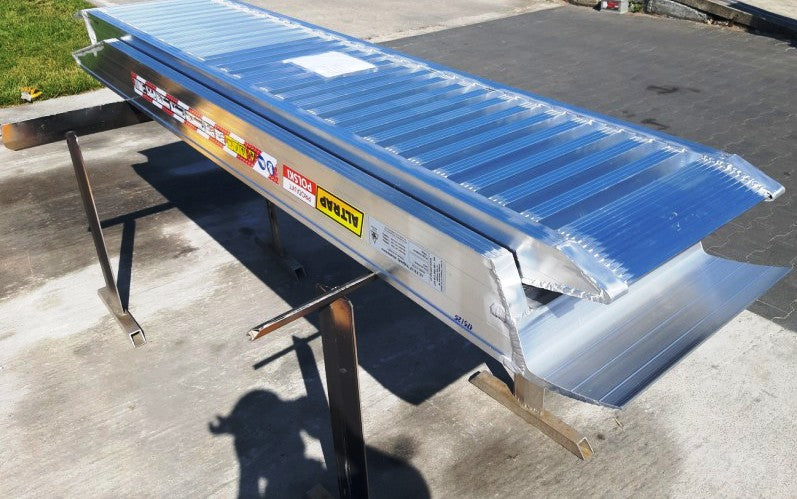 Auffahrrampen Set Paar Auffahrrampen aus Aluminium 3 Lang 14T Modell A4