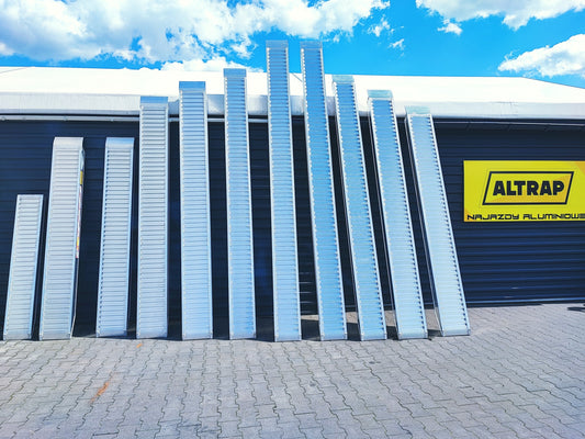 Auffahrrampen Set Paar Auffahrrampen aus Aluminium 3,5 Lang 5,5T Modell A12