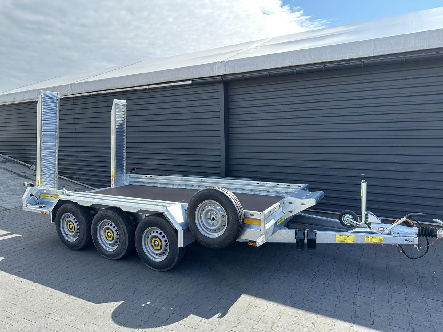 Auffahrrampen Set Paar Auffahrrampen aus Aluminium 3 Lang 14T Modell A4